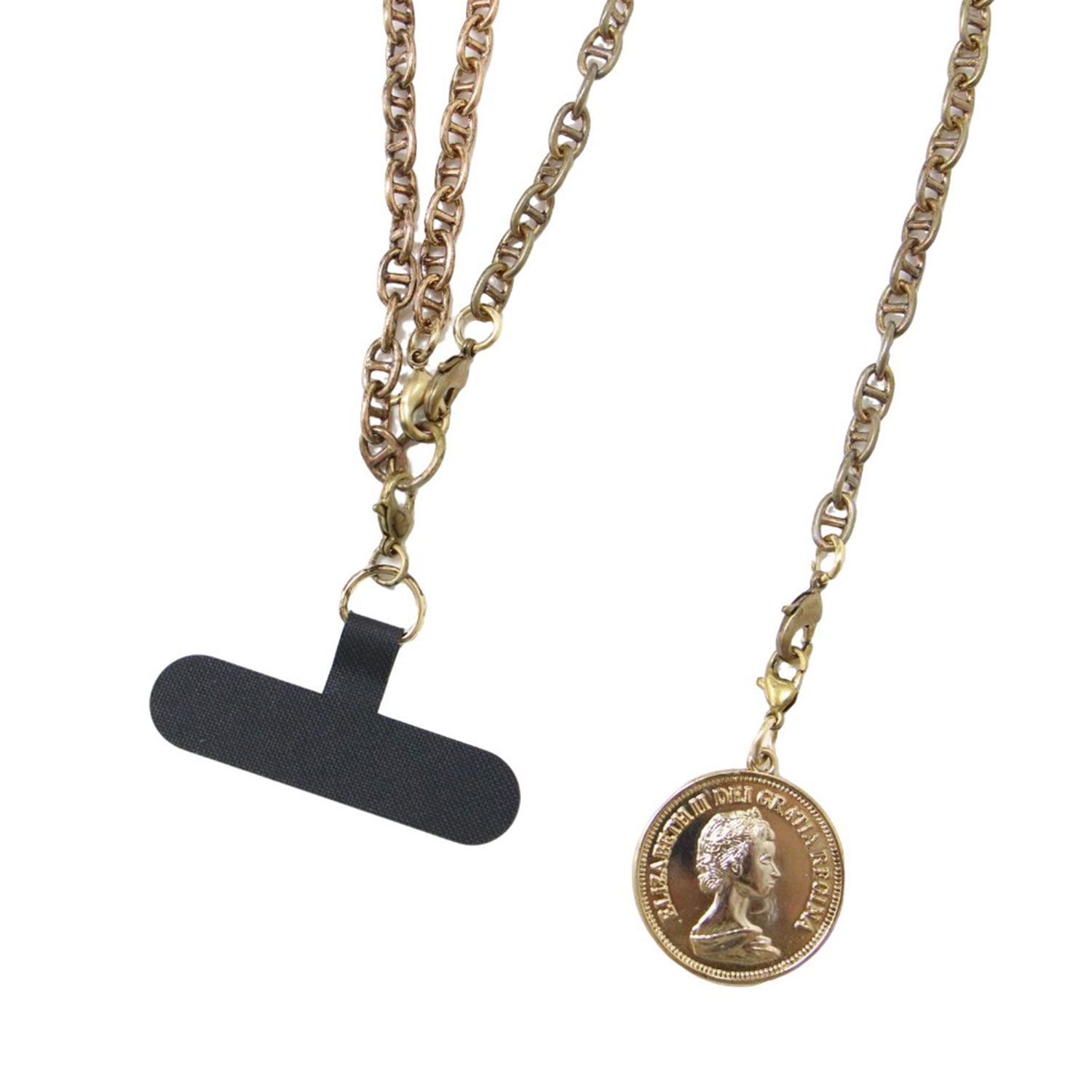 【新品未使用】plage chain ベルト スマホチェーン　ゴールド 美品 Plage プラージュ スマホショルダー 24春夏 ゴールド
