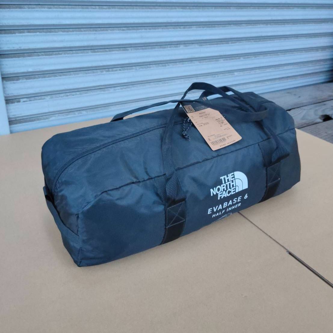 未拆封 THE NORTH FACE インナーテント Evabase 6 Half Inner エバベース6ハーフインナー NV22207 ブラック One Size ザ ノースフェイス