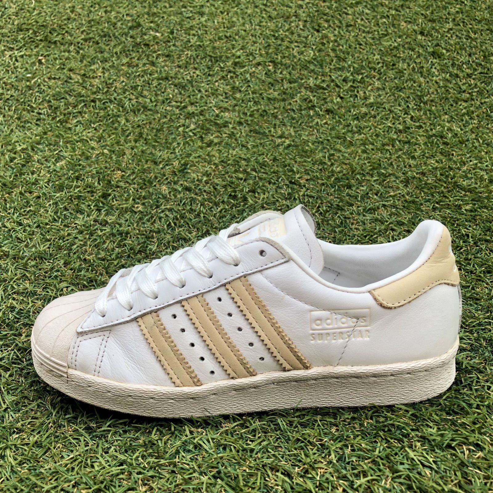 美品22 adidas SS80S アディダス スーパースター80s HW1 - Re:shoe