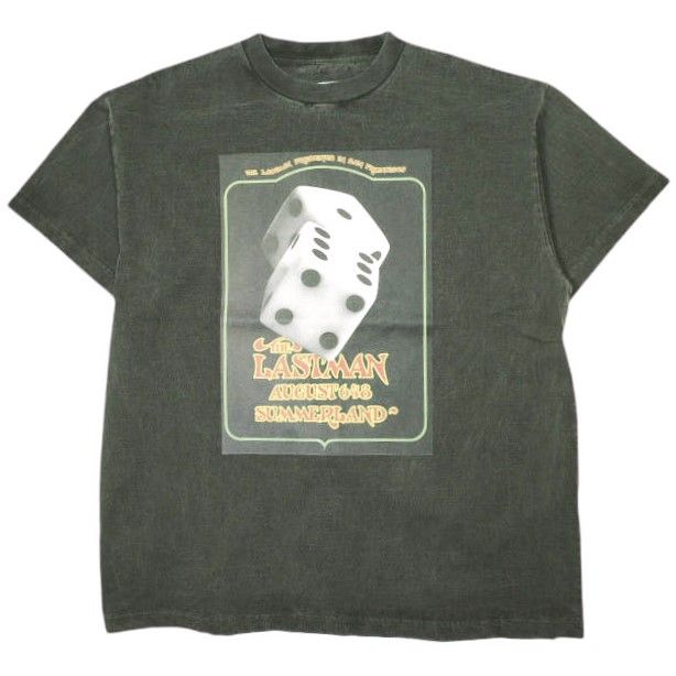 新品 バナナマン Tシャツ ンT S 新品 LASTMAN ラストマン 25SS 日本製 PRINTED TEE SHIRTS DICE
