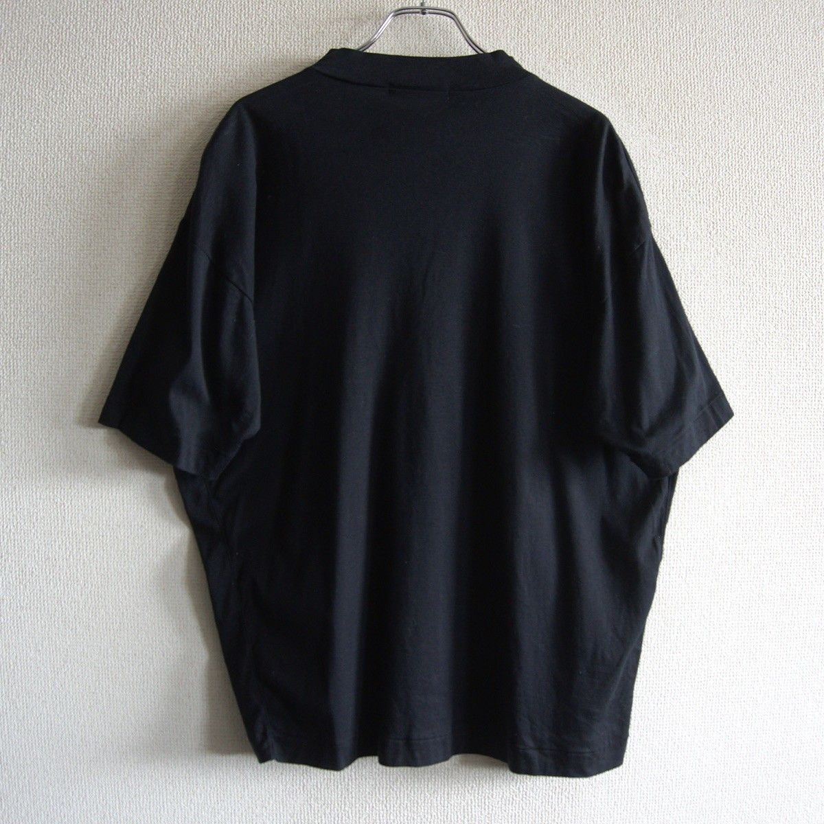 80S/筆タグ】ISSEY MIYAKE MEN 【変形 カットソー】 ブラック