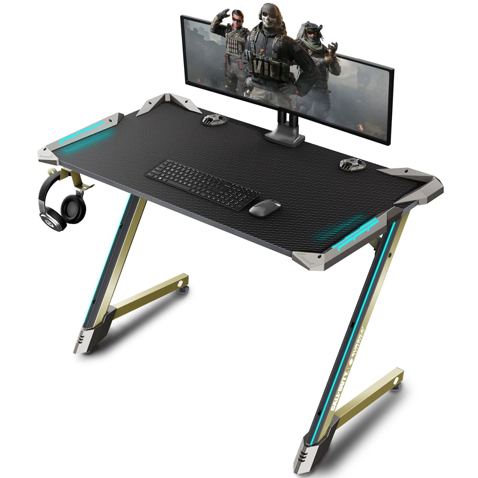 数量 UAV Gaming ERGONOMIC Desk Call of UREKA Duty コラボモデル COD-002-GB-US 10426