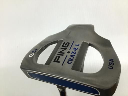 ピン G5i CRAZ-E L 46インチ パター PT スチール フレックスその他 ユニセックス 共用 右利き 右用 Dランク ゴルフクラブ