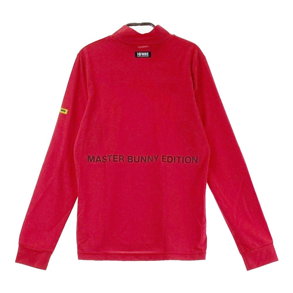 サイズ：6 MASTER BUNNY EDITION マスターバニーエディション 10周年 ハイネック 長袖Tシャツ  ホワイト系 [240101412031] ゴルフウェア メンズ ストスト MASTER BUNNY EDITION マスターバニーエディション 10周年モデル