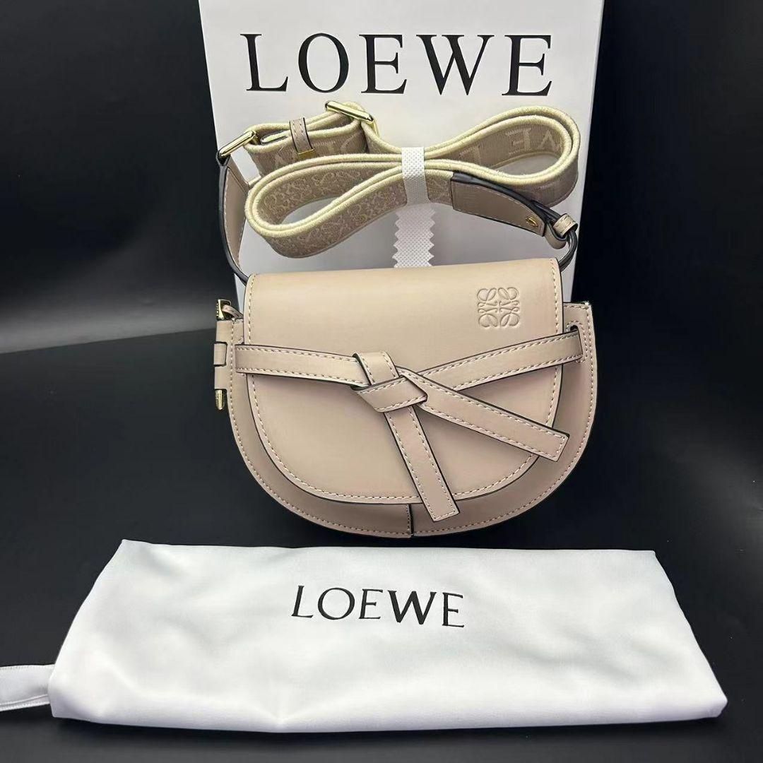 LOEWE ロエベ ゲートミニ ショルダーバック ポシェット 斜めがけリボン