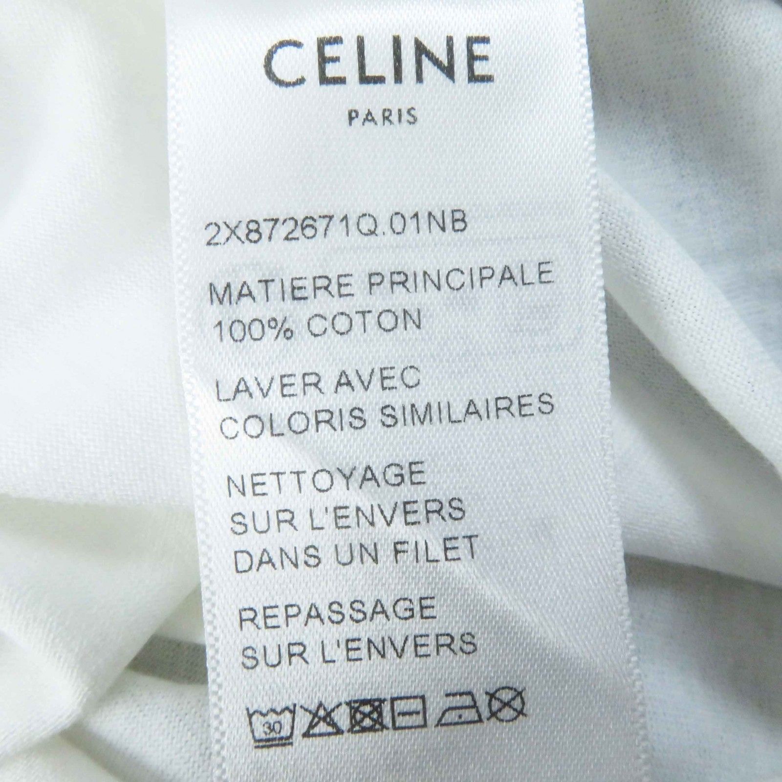 極美品◎CELINE セリーヌ 2X872671 コットン100% トリオンフ 極美品◎CELINE セリーヌ 2X872671 コットン100% トリオンフ