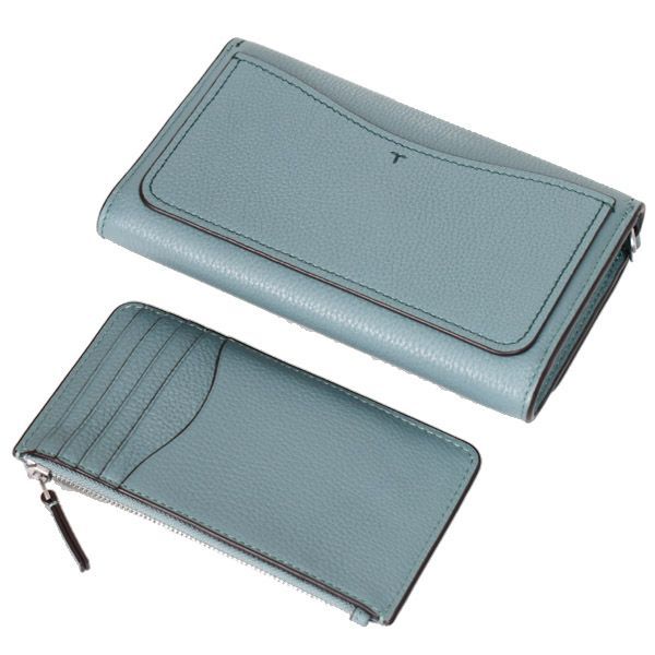 トリーバーチ バッグ TORY BURCH レザー フラップ ウォレット