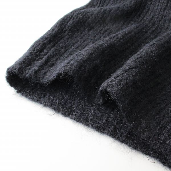 MADISONBLUE - 美品 2022AW MADISONBLUE マディソンブルー LOOSE PO MOHAIR モヘヤニットプルオーバー ルーズニット S/ブラック【2400013286060】 美品 2022AW MADISONBLUE マディソンブルー LOOSE PO MOHAIR