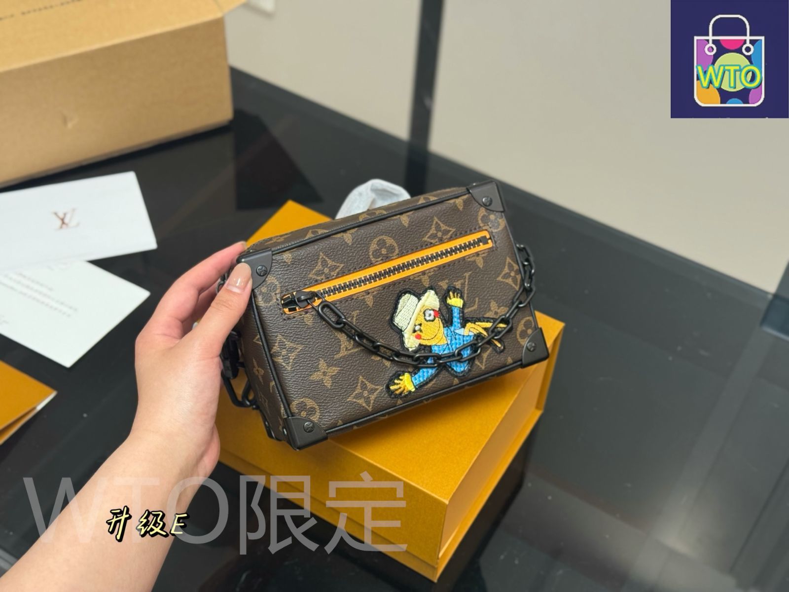 絶対可愛い!スケルトン★ルイヴィトン トランクボックスポーチ 絶対可愛い!スケルトン☆ルイヴィトン トランクボックスポーチ