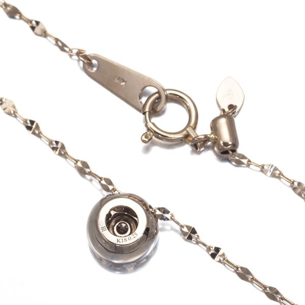 カシケイ ネックレス ダイヤ ダイヤモンド 0.25ct アダマス
