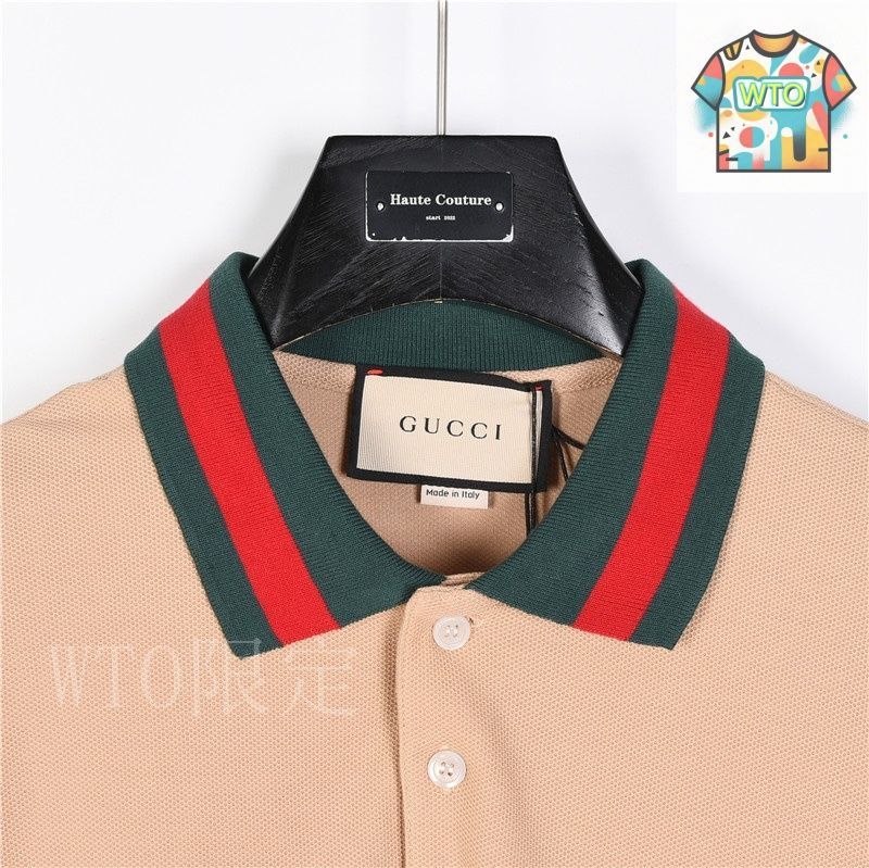 今日WTO】Gucci 25ss カラーストライプカラーポロ-LY01 - メルカリ