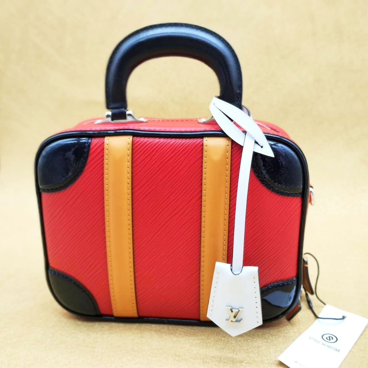 ルイヴィトンバッグ ヴァリゼット BB 2way ハンドバッグ エピ ルージュ  