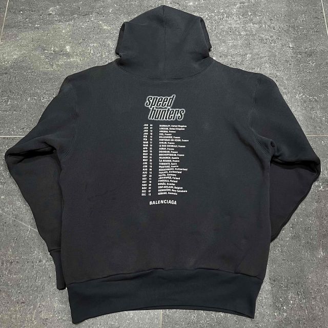 BALENCIAGA 18aw SPEED HUNTERS HOODIE Sサイズ TS28 541706 TCV37