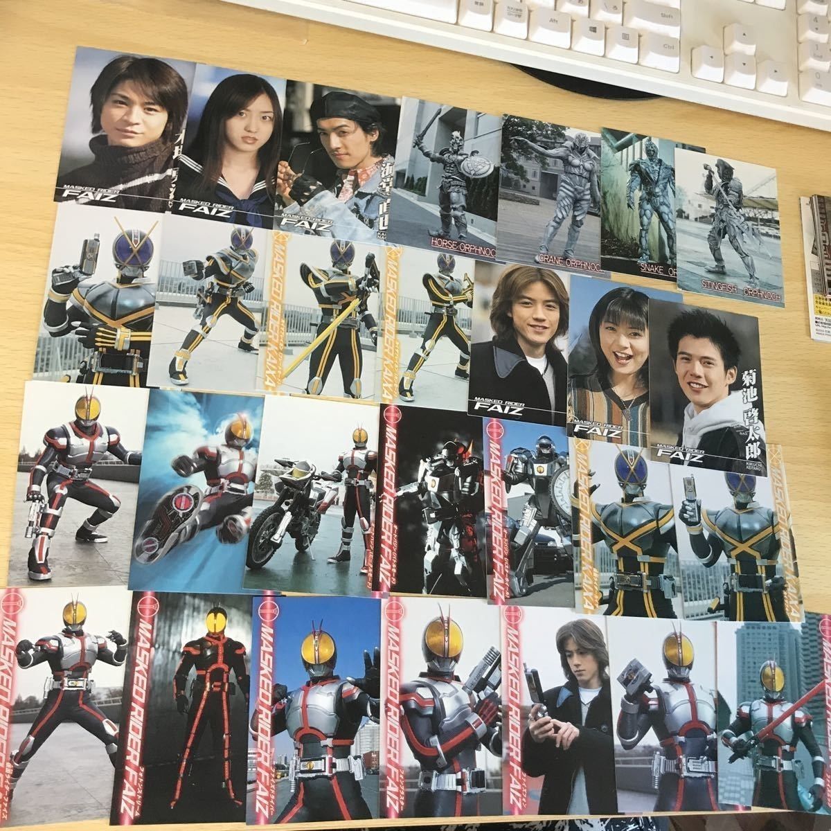 仮面ライダーファイズ DVD特典 アマダ 非売品 トレカ 未開封 コンプ