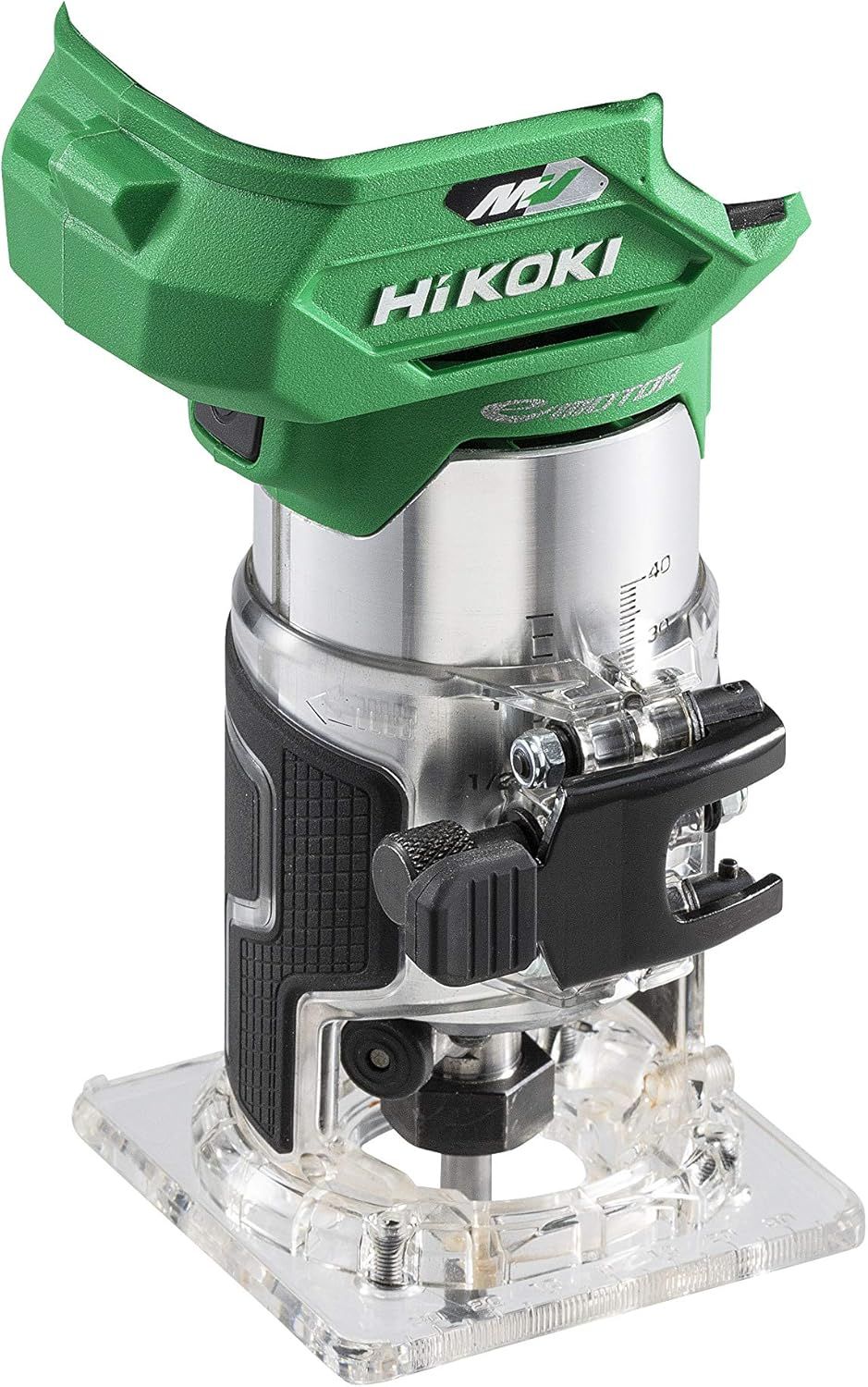 HiKOKI(ハイコーキ) 36V トリマ M3608DA バッテリー・充電器・ケース別売り 軸径6mm 8mm 取り付け可能 M3608DA(NN)