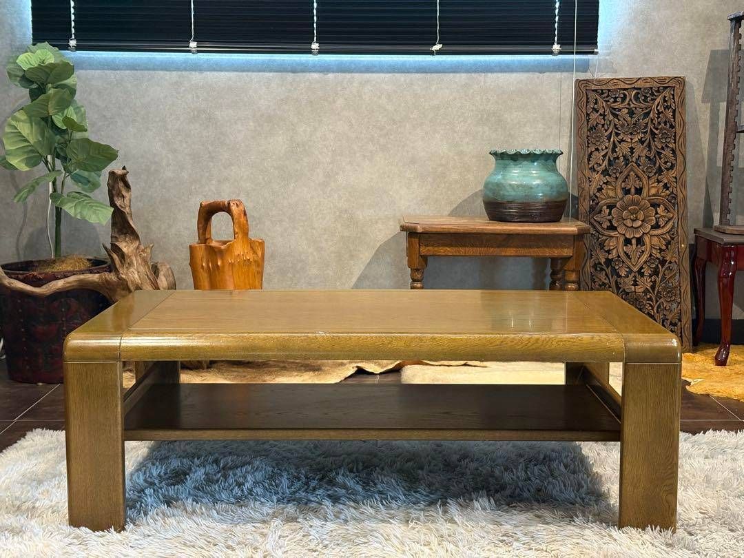 karimoku カリモク　センターテーブル　ローテーブル　コロニアル　IS karimoku カリモク センターテーブル ローテーブル コロニアル IS