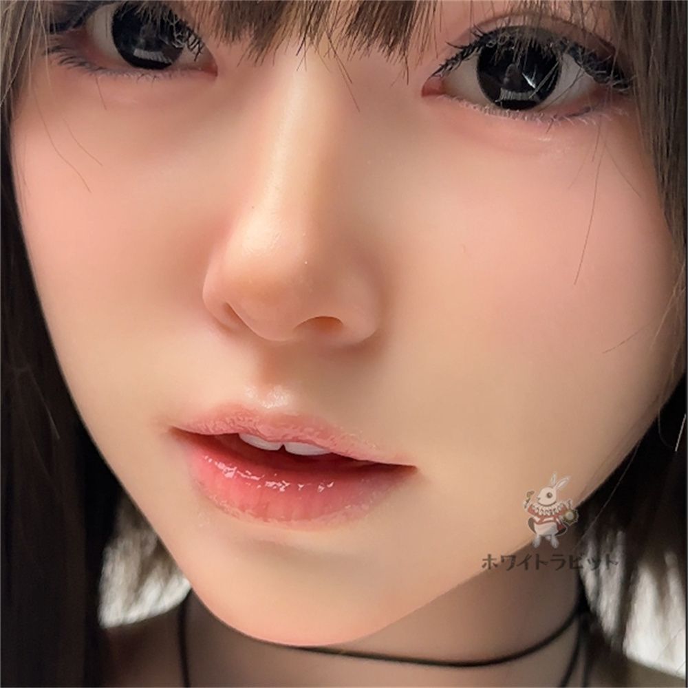 等身大 リアルドール ヘッド 軟質シリコン製 口可動 舌付き 髪毛、睫毛はモヘア植毛 職人メイク済み M16ボルト 220102 リアルドール ベッドのみ 軟質シリコンヘッド 口可動 M16 等身大 Ayaka