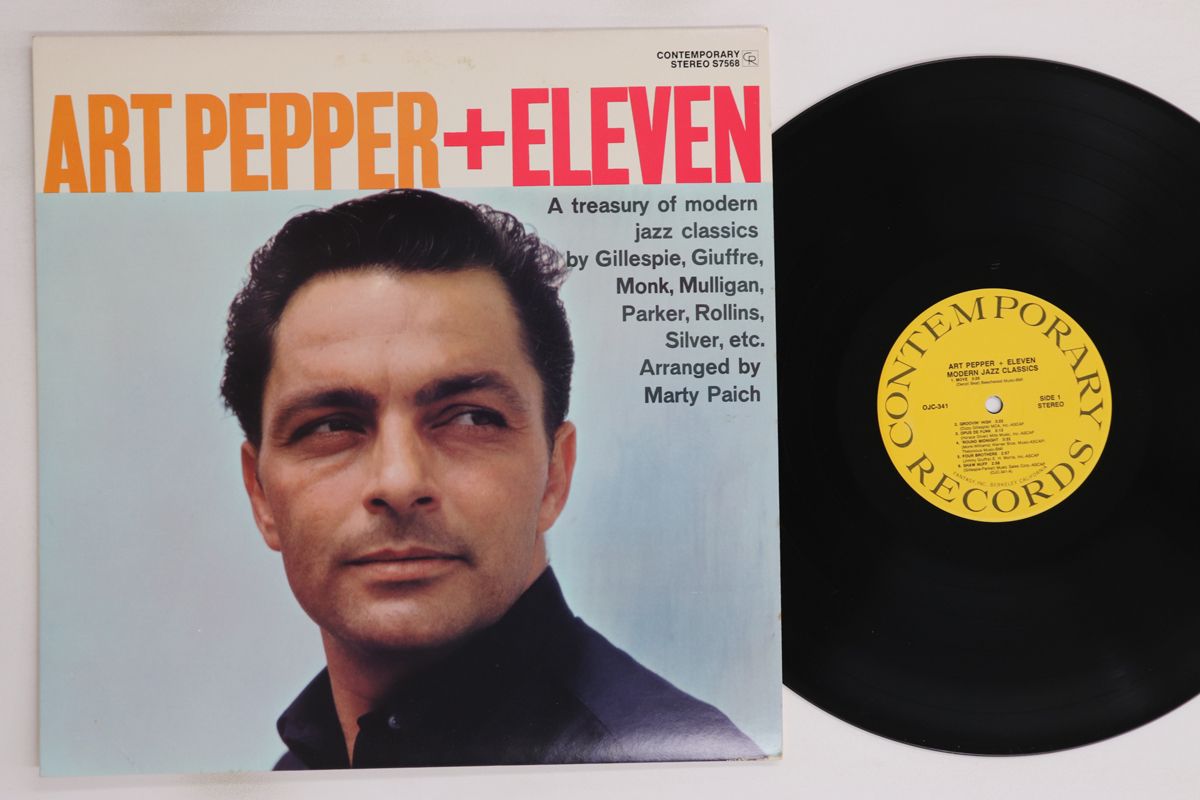 米LP Art Pepper Art Pepper + Eleven OJC341 ORIGINAL JAZZ