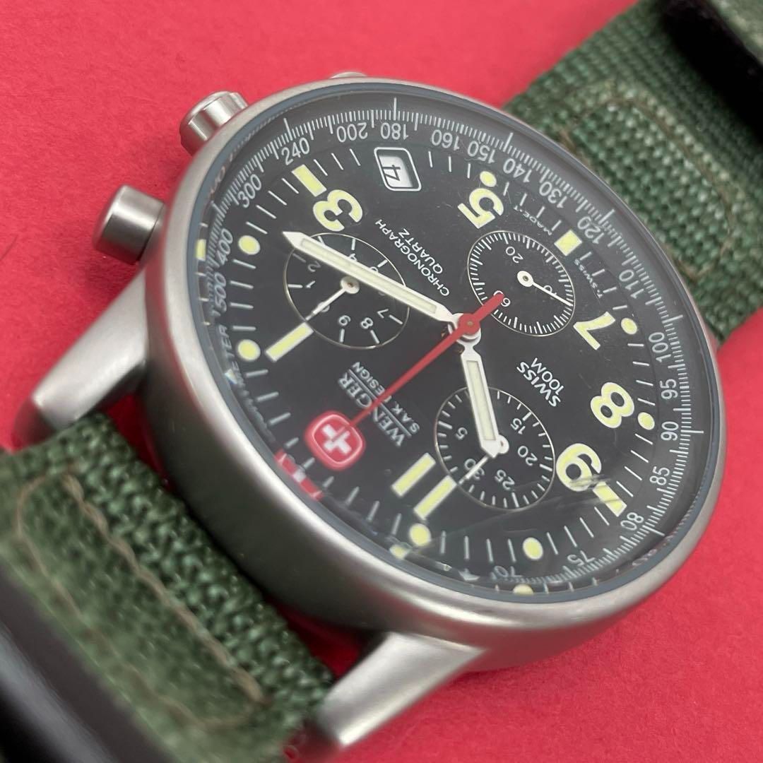 WENGER コマンドクロノグラフ 536.0765 S.A.Kデザイン 青島モデル