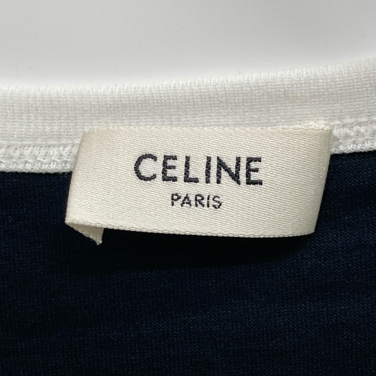 CELINE セリーヌ ﾌﾞﾗｯｸ 2X872671Q.38AW ﾄﾘｵﾝﾌ Tｼｬﾂ XS - メルカリ