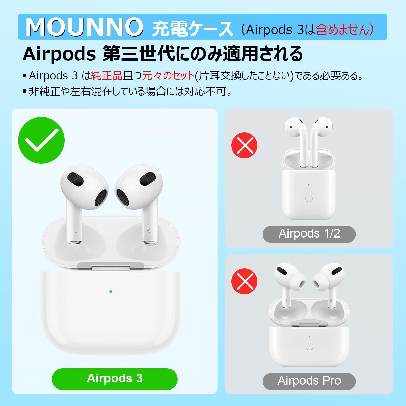 AirPods 狭 エアーポッズ 第3世代 右耳のみ 美品！