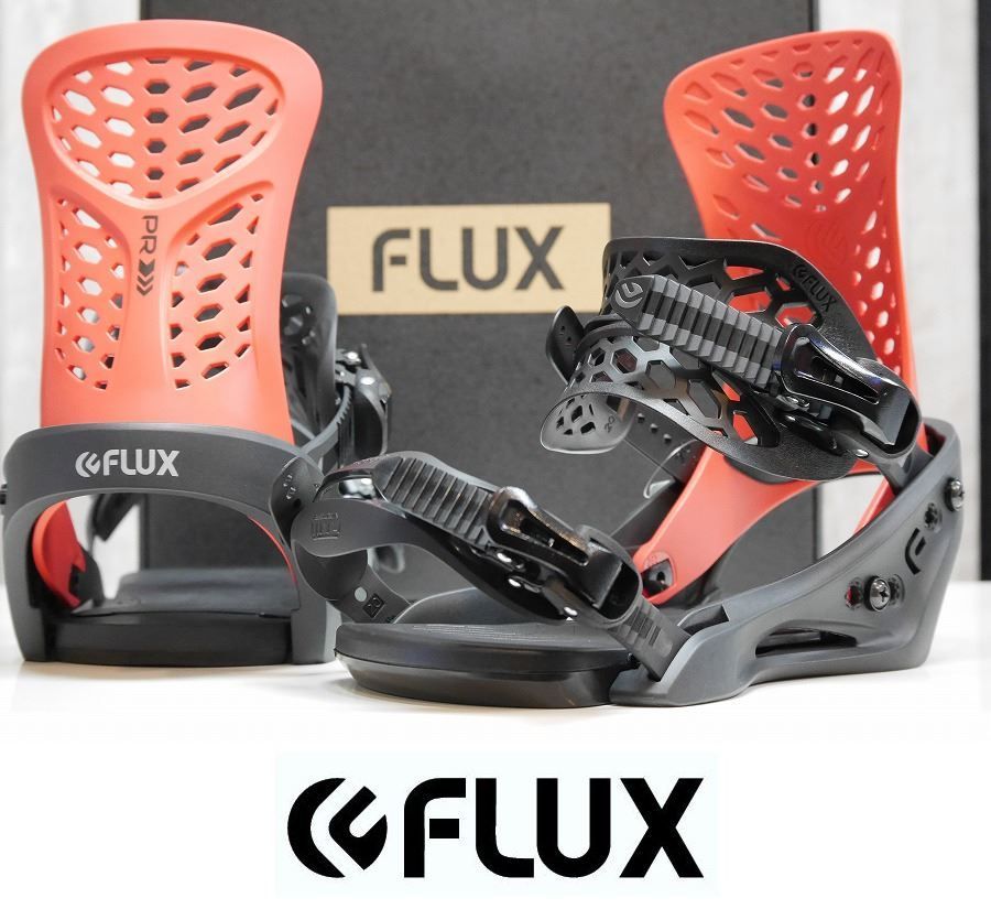 新品】24 FLUX PR - BLACK/RED - M 正規品 保証付 スノーボード 