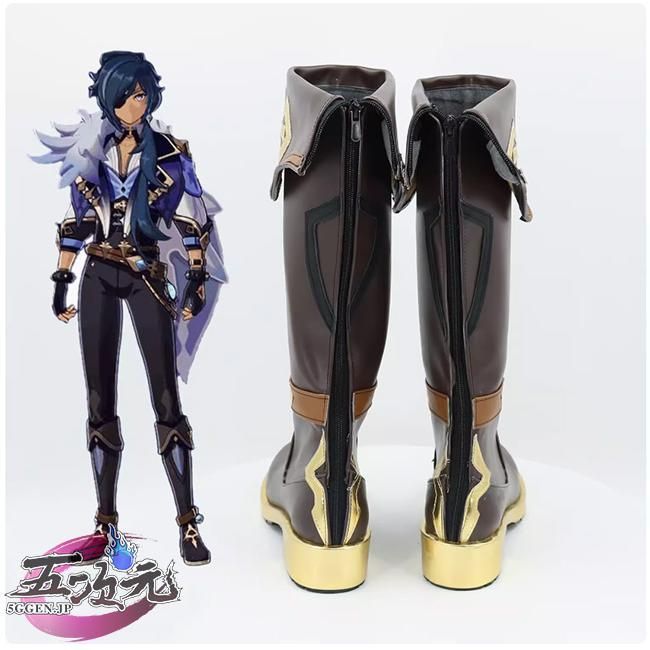 新発売 五次元 基萌 原神 コスプレ ヌヴィレット 衣装 ※ウィッグ 靴