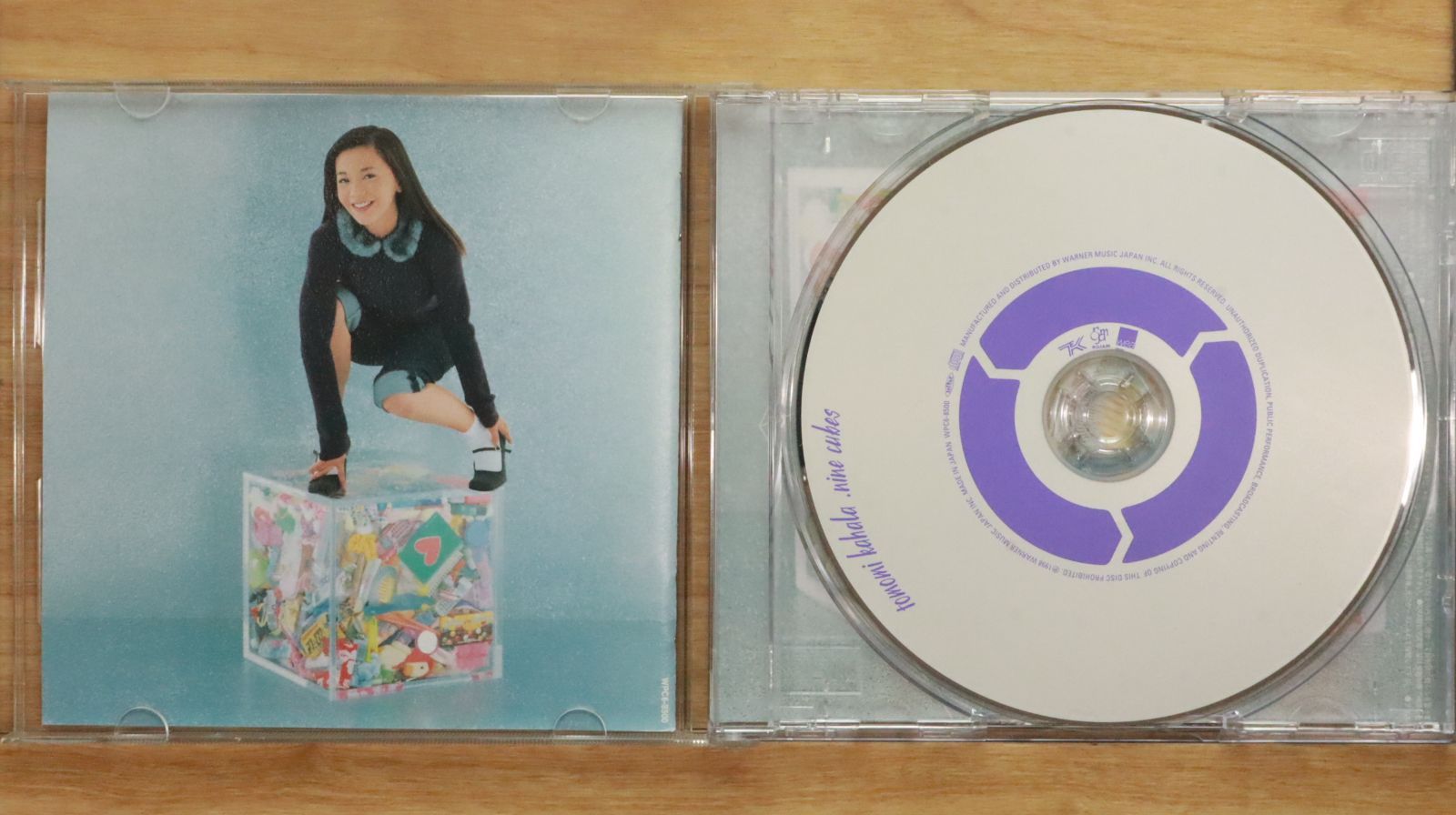 国内盤CD☆華原朋美/Tomomi Kahara□ nine cubes 【WPC68500