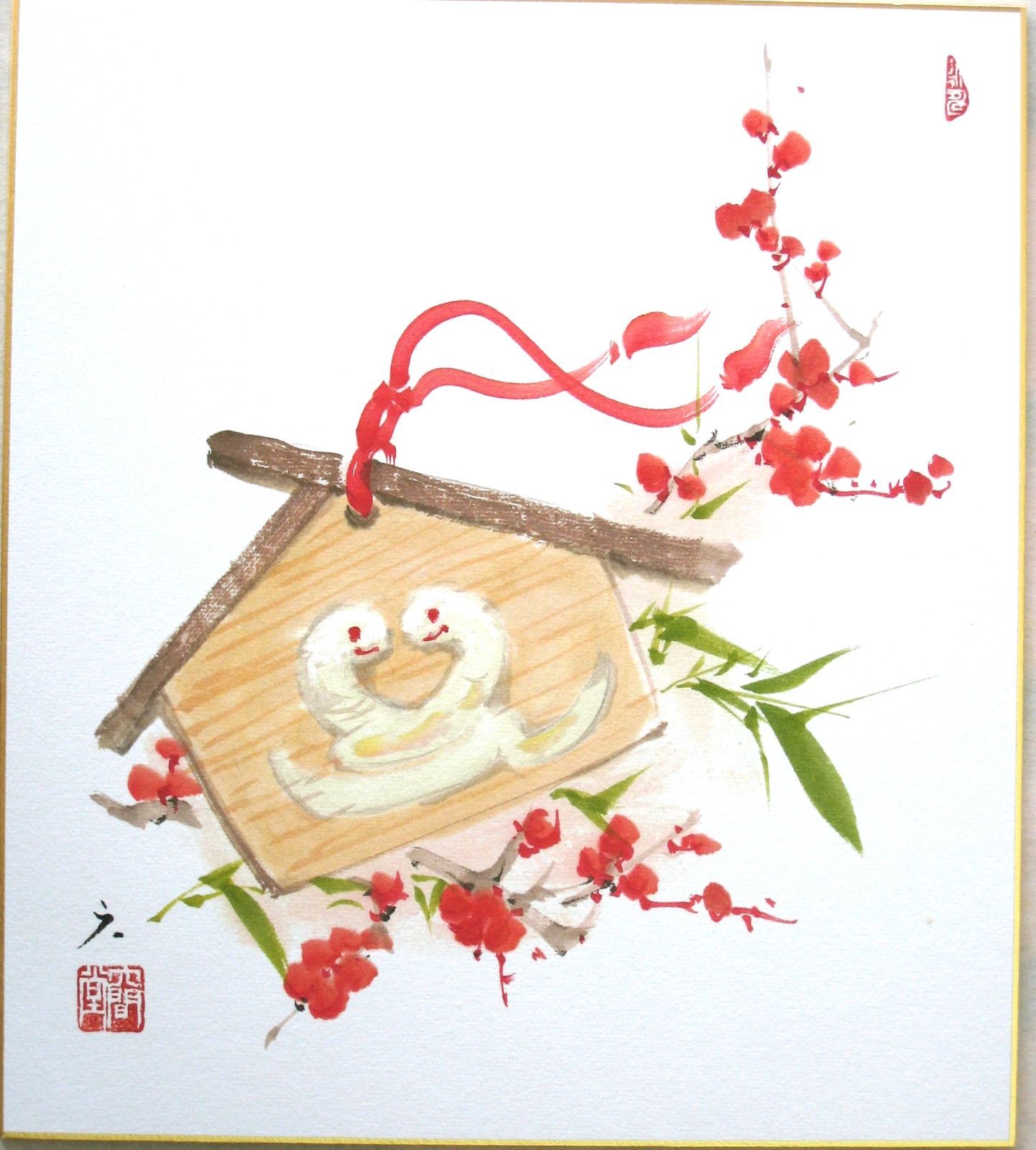 【真筆】茶掛け　道一以貫之◆大徳寺派 廣徳寺 前大徳 福富海雲　共箱・タトウ箱付 真筆】茶掛け 道一以貫之◇大徳寺派 廣徳寺 前大徳 福富海雲 共箱