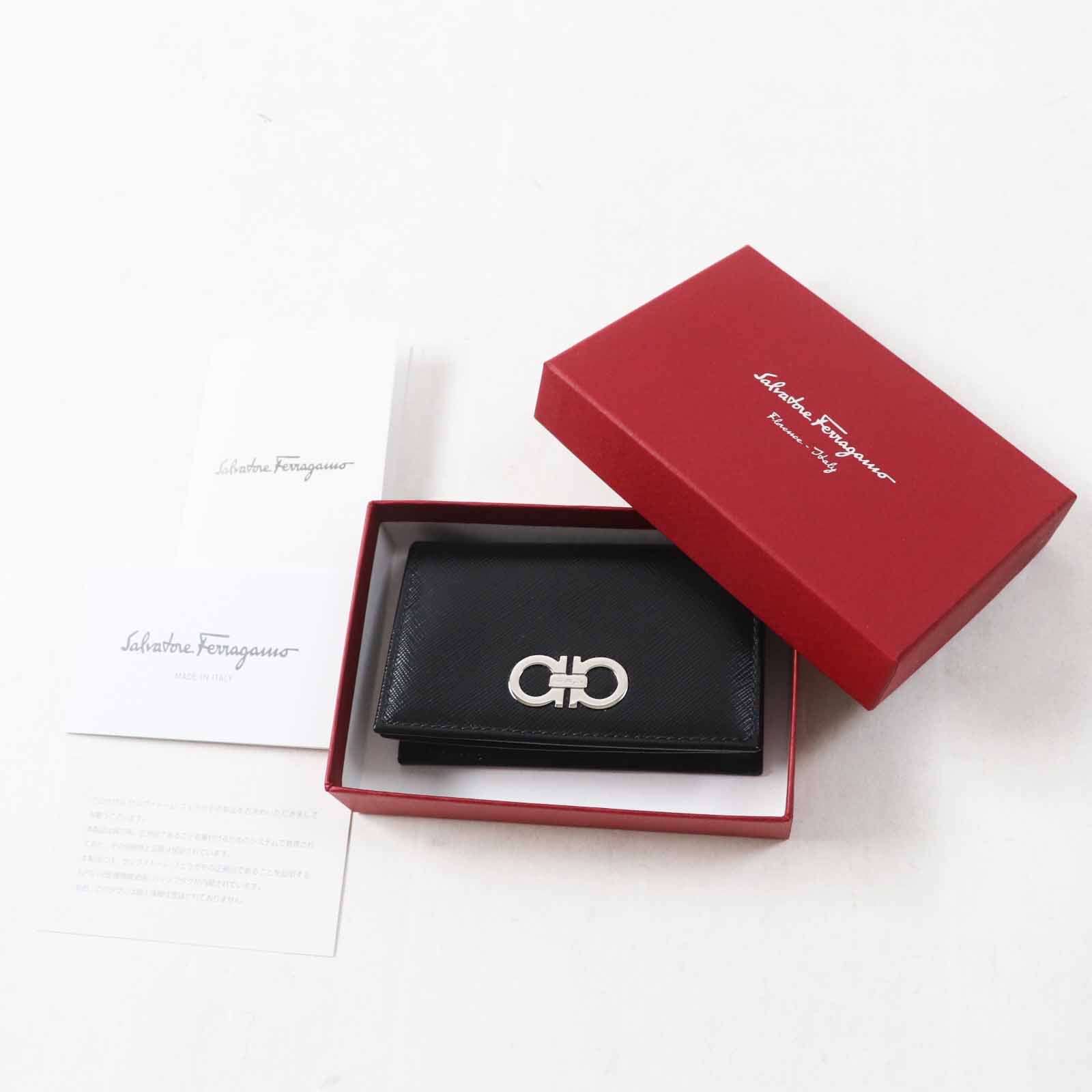 極美品◎Salvatore Ferragamo サルヴァトーレフェラガモ KM-22