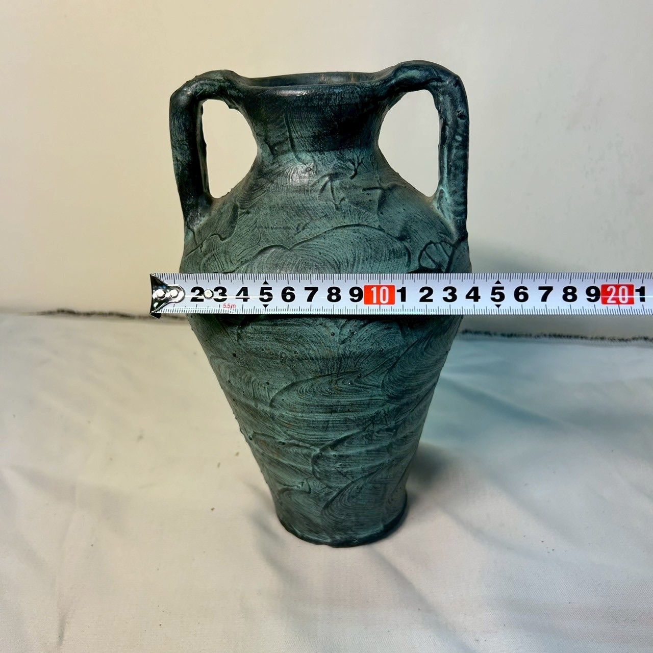 鋳銅製】一輪挿し 花瓶 啓祐作 花器 金属製 工芸品 フラワーベース 鋳