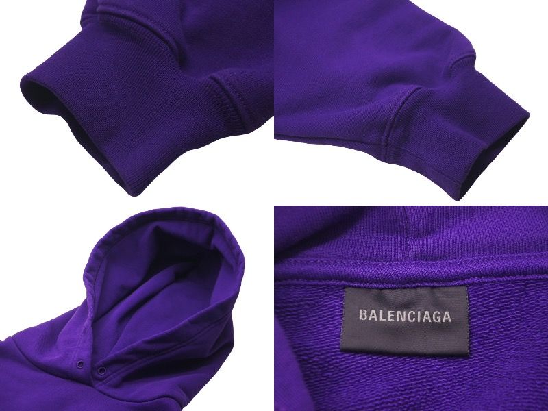 BALENCIAGA バレンシアガ オーバーサイズ パーカー 22AW ロゴ