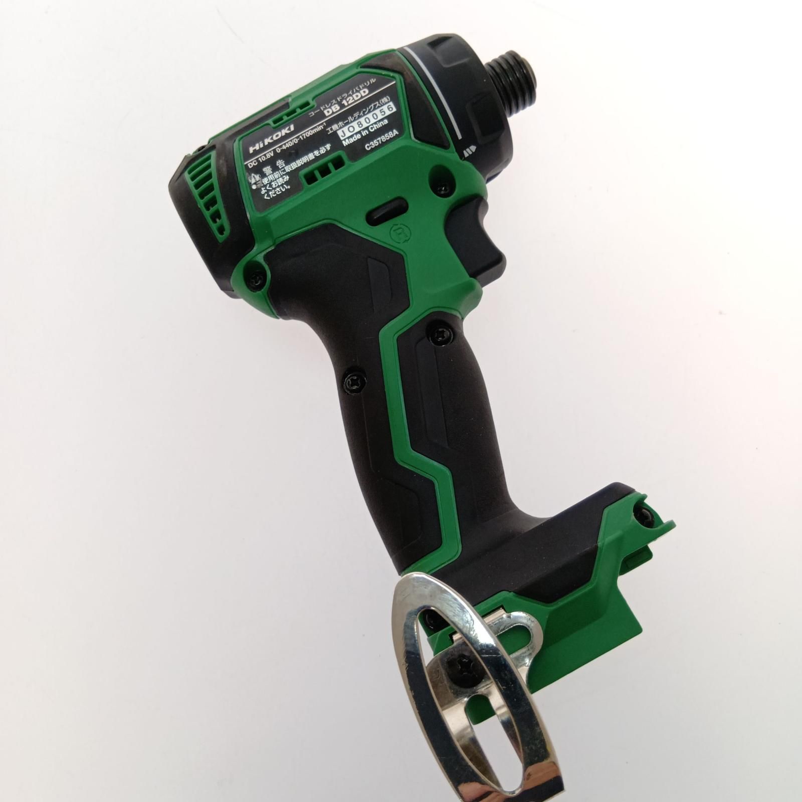  HiKOKI ハイコーキ コードレスドライバドリル10 8 v DB 12 DD グリーン 本体のみ 電動ドライバードリル ドリル ドライバー レンチ