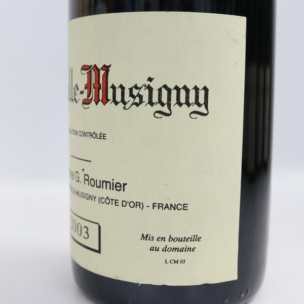 ジョルジュ ルーミエ シャンボール ミュジニー 2003 - メルカリ