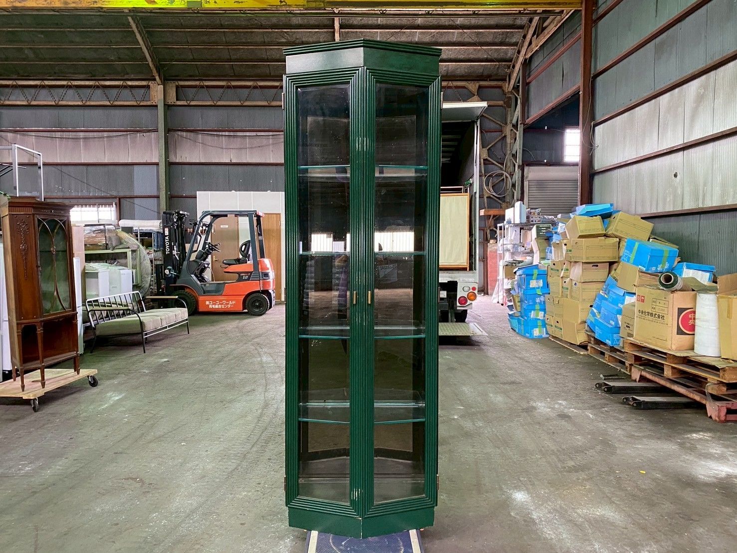 取付無料！フランフラン アコルド タモ材ブックシェルフ ブラック