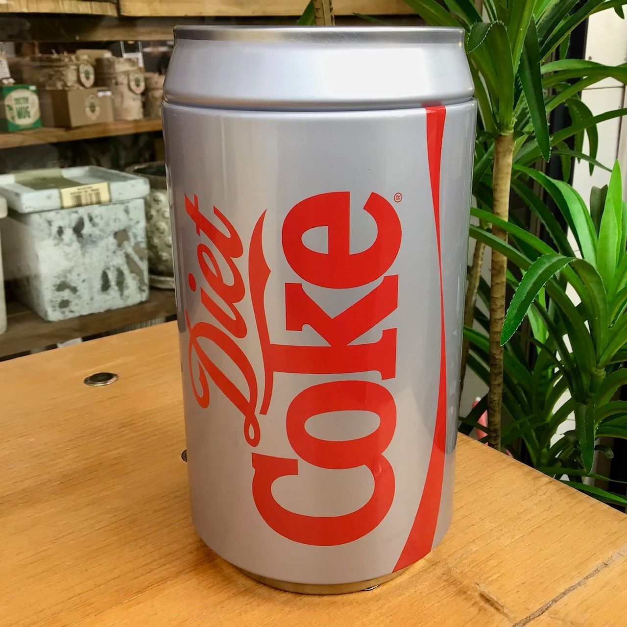 新品 貯金箱 バンク ビッグサイズ ダイエットコーラ コカコーラ ブリキ