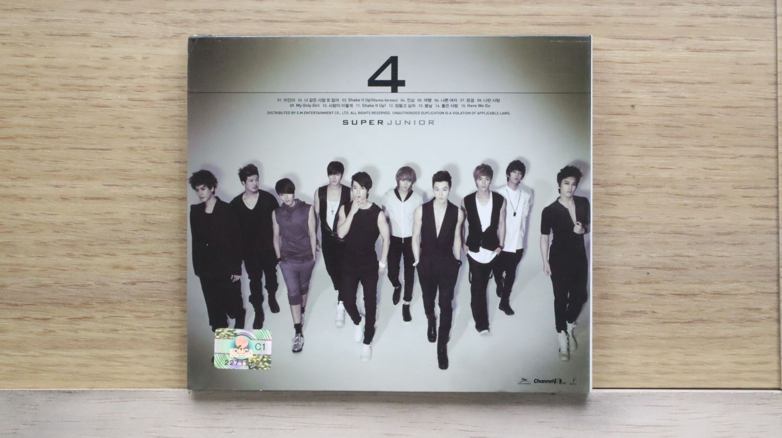 SUPER JUNIOR - 【CD+トレカ】super junior 4集アルバム　bonamana 韓国語 Amazon.com: 미인아 Bonamana - The 4th Album : SUPER JUNIOR