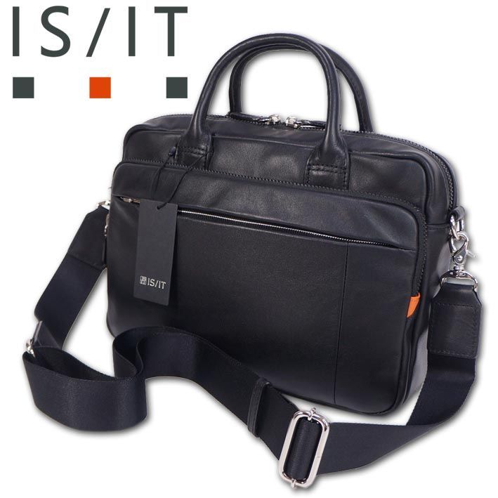 新品 IS/IT 撥水 牛革 ドライビングトート Ⓗ