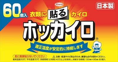 まとめ買い-4点セット ホッカイロ 貼るレギュラー６０個 興和 カイロ