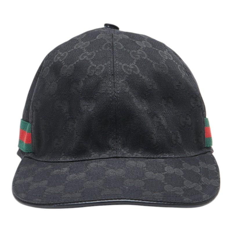 GUCCI キャップ GGキャンバス シェリーライン ベースボールキャップ