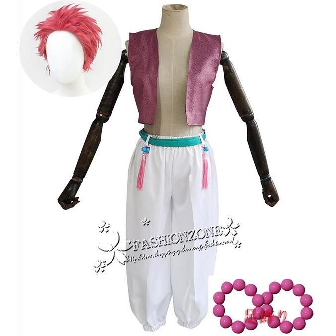 鬼滅の刃 風 猗窩座 あかざ コスプレ衣装 ウィッグ cosplay アニメ ゲーム コスチューム パーティー ハロウィン仮装