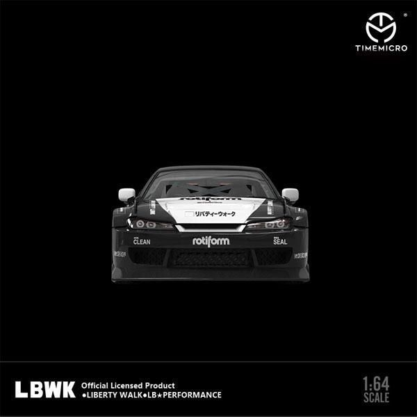 1/64 TIME MICRO 日産 シルビア S15 LBWK フィギュア付き ボンネット 