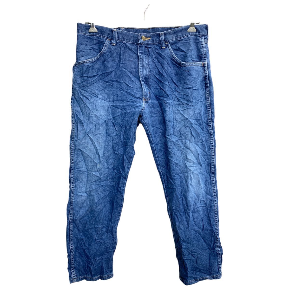 Wrangler デニムパンツ W36 ラングラー レギュラーフィット ビッグサイズ ブルー メキシコ製 古着卸 アメリカ仕入 2501-428