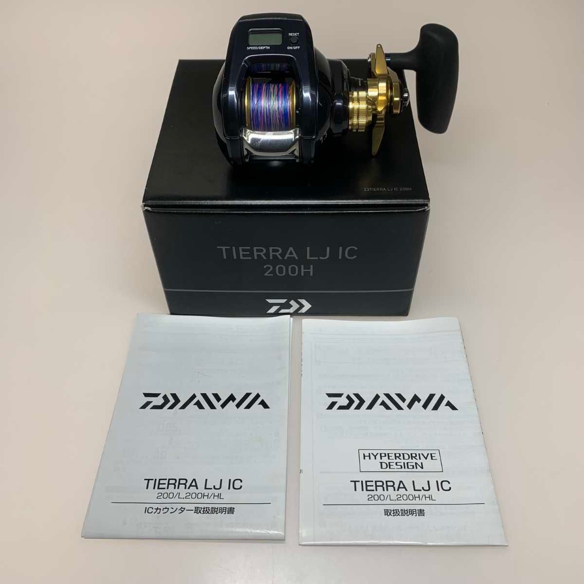 ●●DAIWA ダイワ ベイトリール 23ティエラ LJ IC 200H 247118