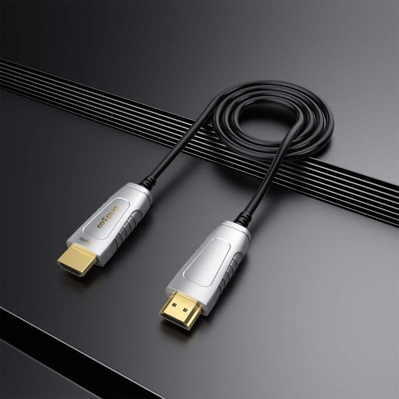 H2000光ファイバーHDMI2.1ケーブル 33フィート