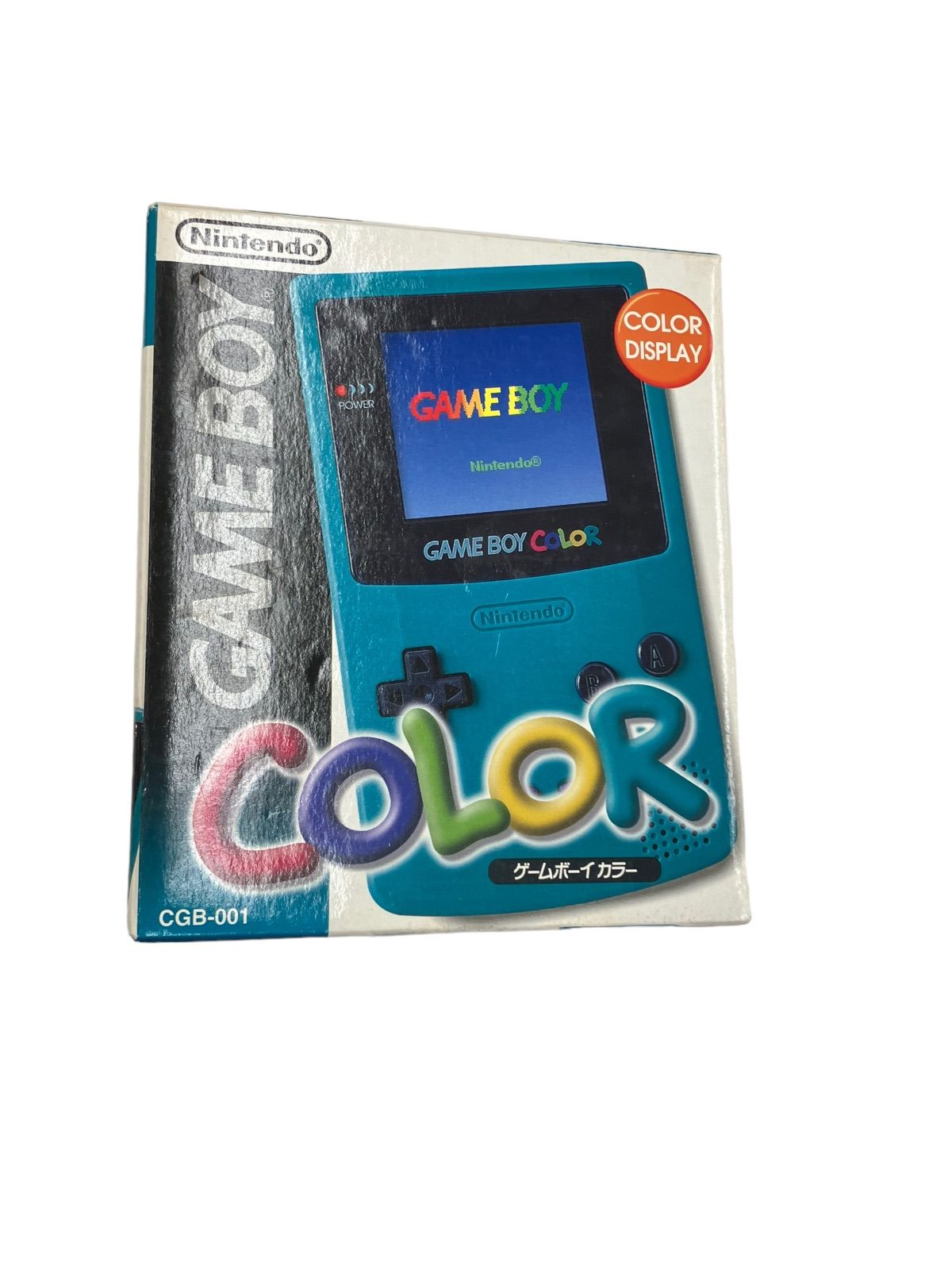 186000 現状品　Nintendo  GameBoyColor ブルー CGB-001