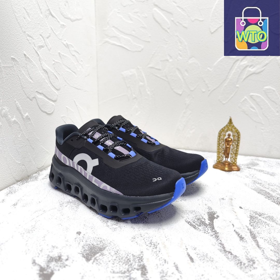 On Cloudmonster ブラック ランニングシューズ22,5新品 メンズ Cloudmonster | ブラック | On 日本