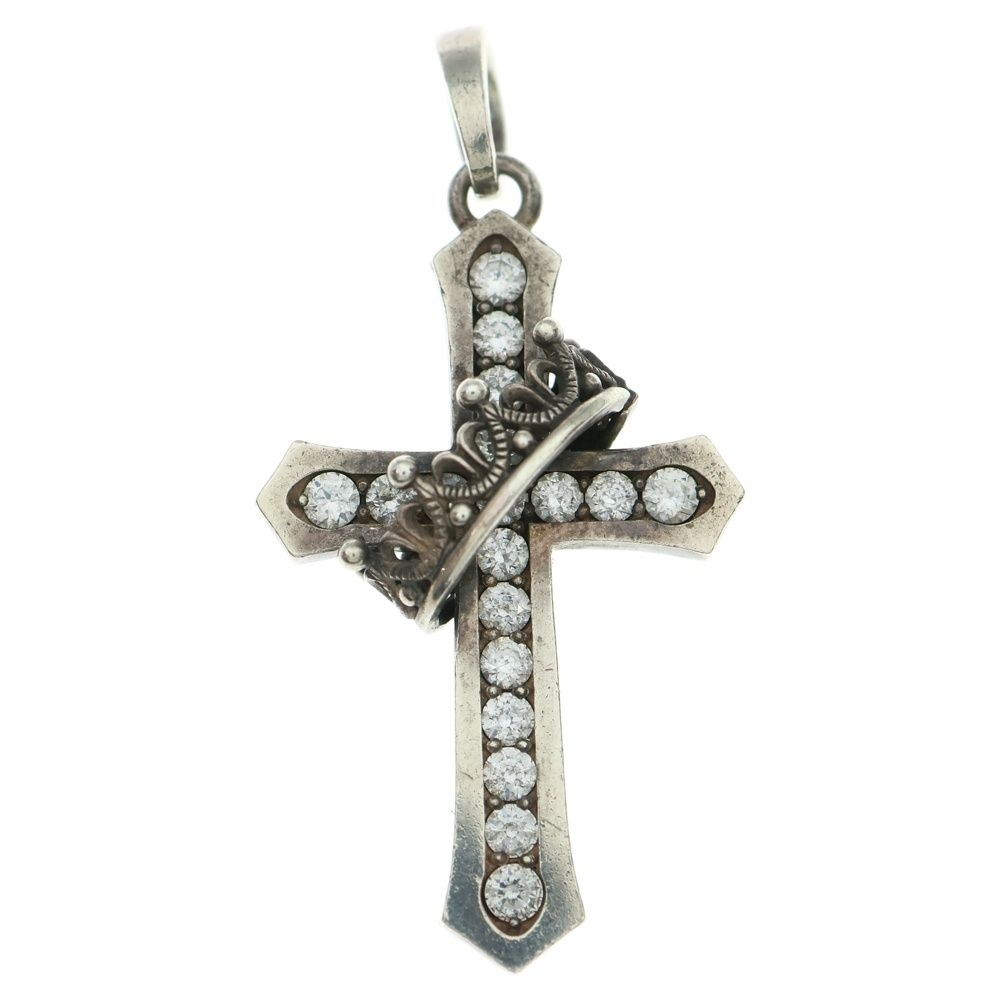 Justin Davis (ジャスティンデイヴィス) CROSS WITH CROWN/STONE