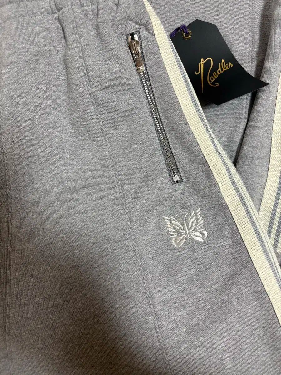【雷市場（ポンジャン）商品韓国直送】 S NEEDLES(ニードルズ) x LHP HD トラック パンツ グレー 新品