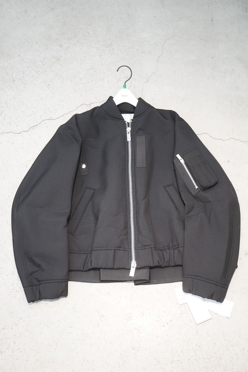 新品正規 25SS sacai サカイ 25-07634 Suiting Bonding Blouson
